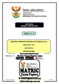 Xitsonga FAL P1 Nov 2014 Memo.pdf